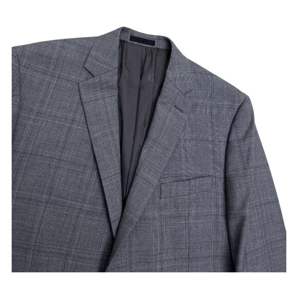 LAUREN RALPH LAUREN Check Pattern Gray Business Casual 2 Piece Blazer Suit 44S - Picture 10 of 10